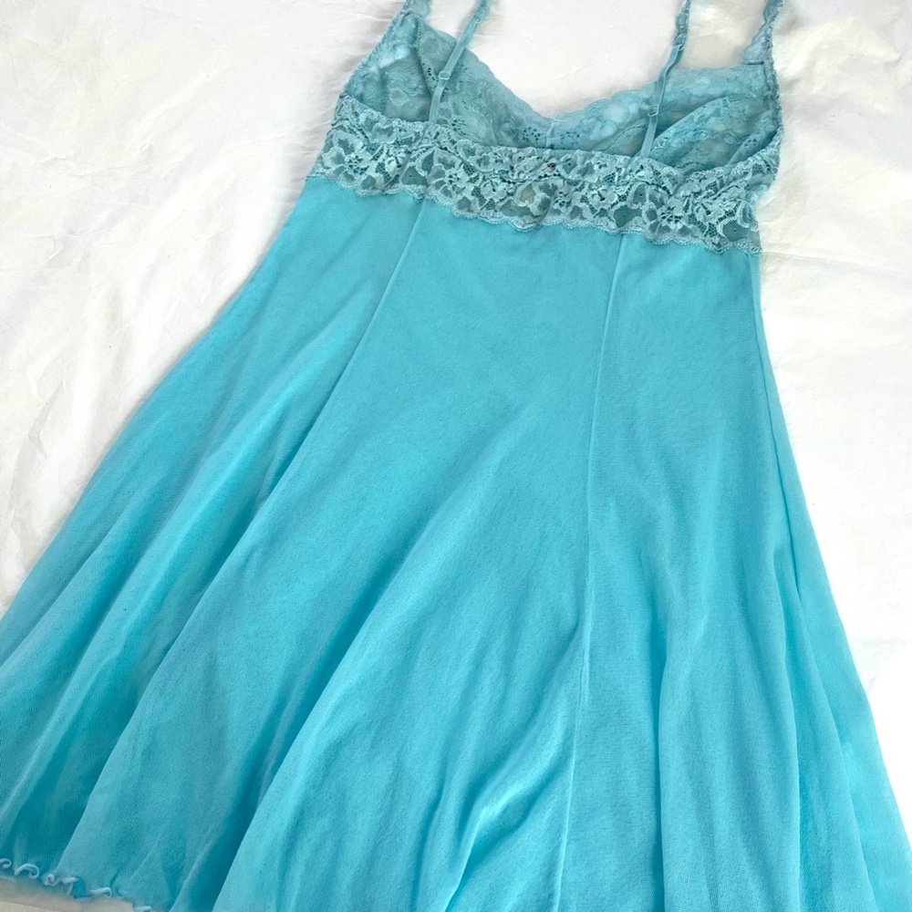 PRICE DROP! COSABELLA mesh and lace babydoll with adjustable straps, size Large - Picture 7 of 14
